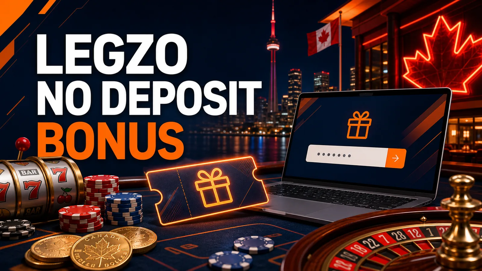 Legzo No Deposit Bonus content banner for Canadian players